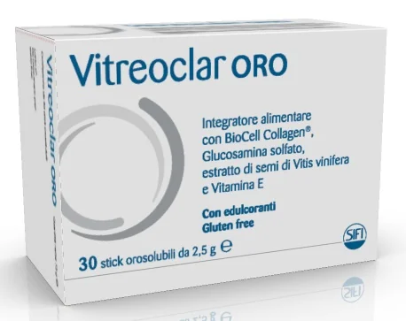 VITREOCLAR ORO INTEGRATORE 30 BUSTINE OROSOLUBILI