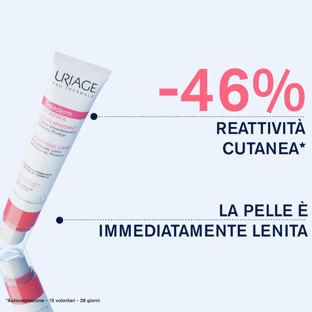 Uriage Tolederm Control Trattamento Lenitivo Crema Leggera 50 ml Azione Lenitiva