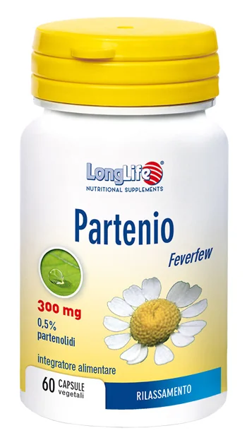 LONGLIFE PARTENIO INTEGRATORE RILASSAMENTO 60 CAPSULE VEGETALI