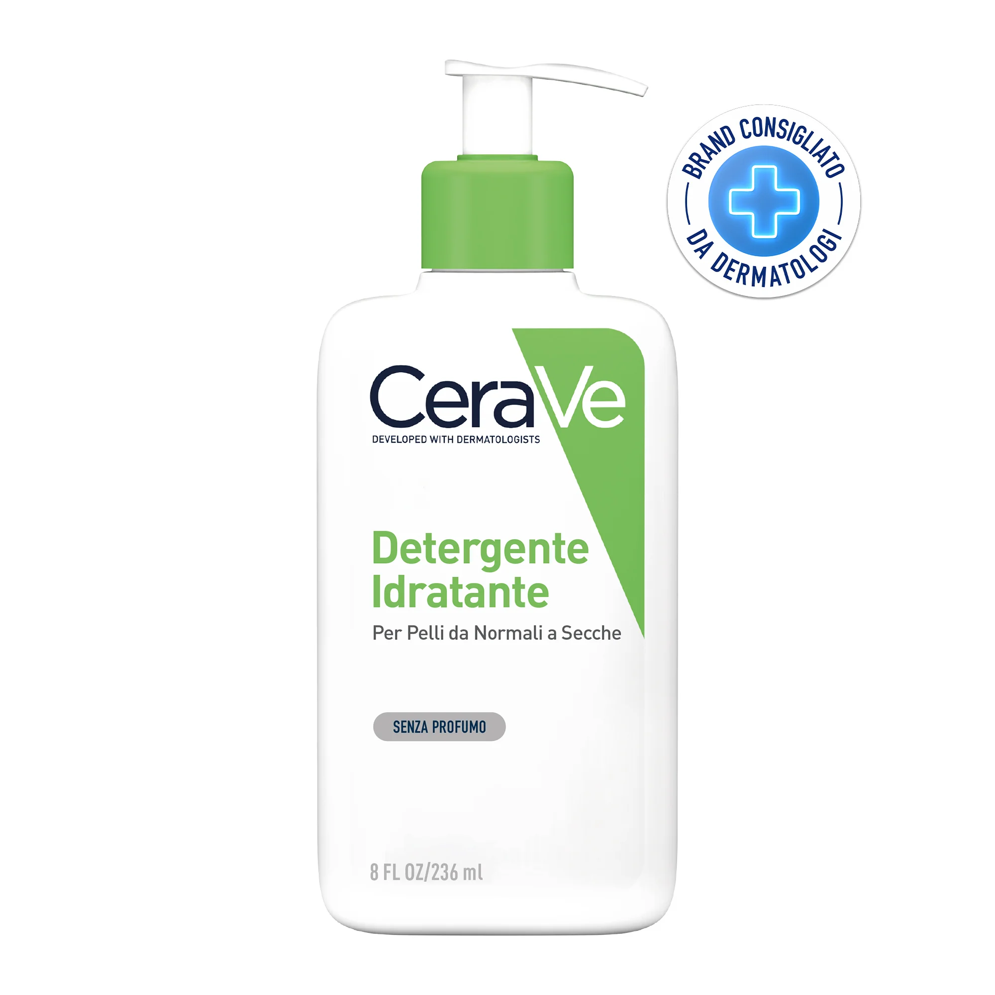 Cerave Detergente Idratante 236 ml Per Pelle Normale e Secca