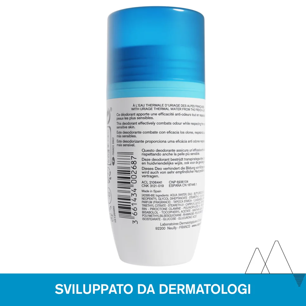 Uriage Eau Thermale Deodorante Douceur Roll-On 50 ml 