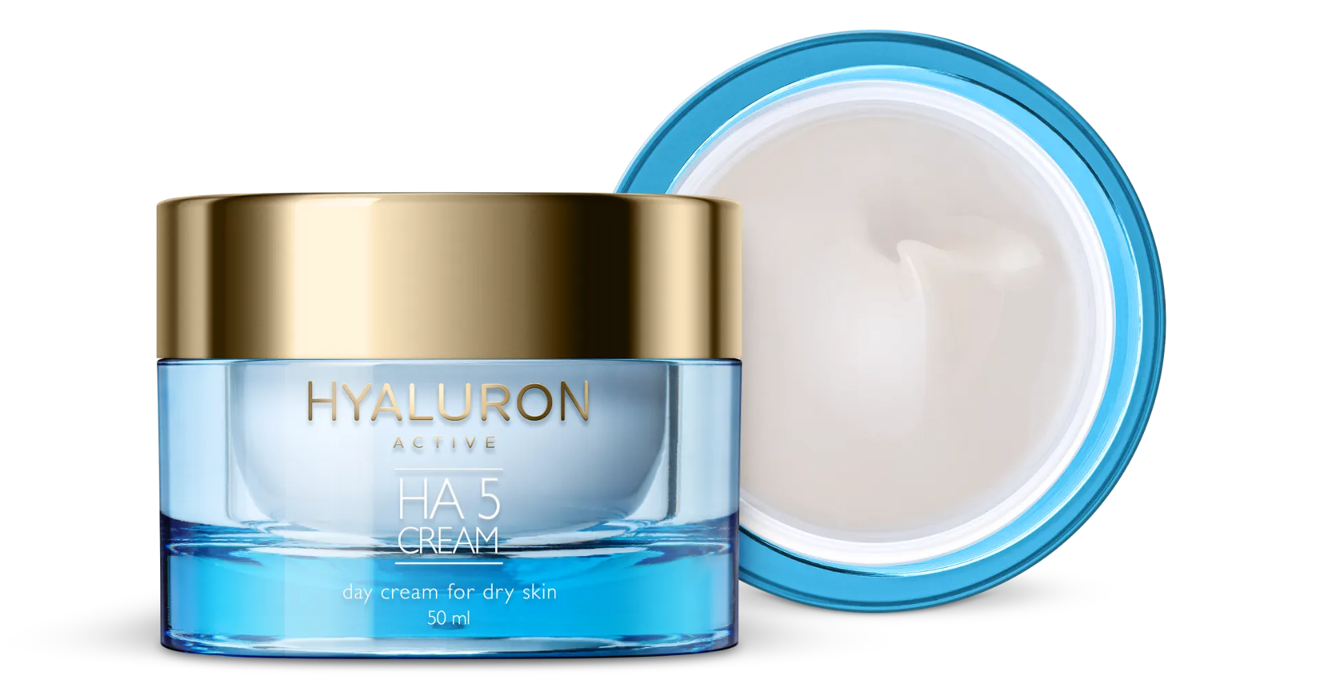 Nuance Hyaluron Active Ha 5 Day Cream Dry Skin 50 Ml Per pelli secche