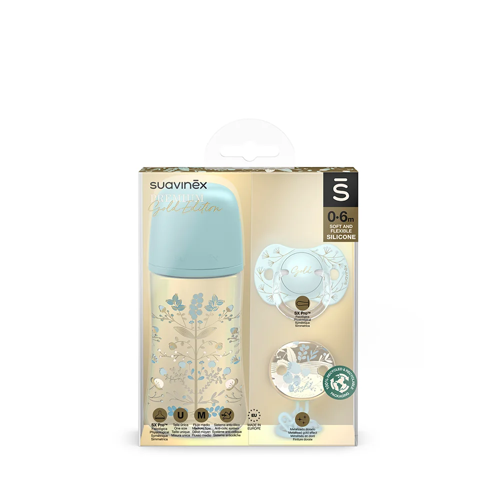 SUAVINEX GOLD SET NASCITA AZZURRO