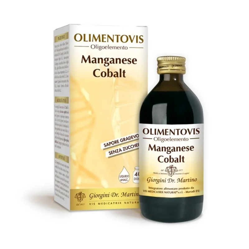 DR. GIORGINI OLIMENTOVIS MANGANESE COBALTO LIQUIDO ANALCOOLICO 200 ML