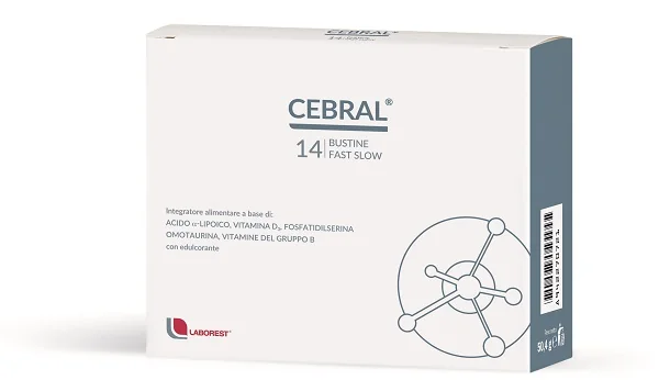 CEBRAL INTEGRATORE BENESSERE PSICOFISICO 14 BUSTINE