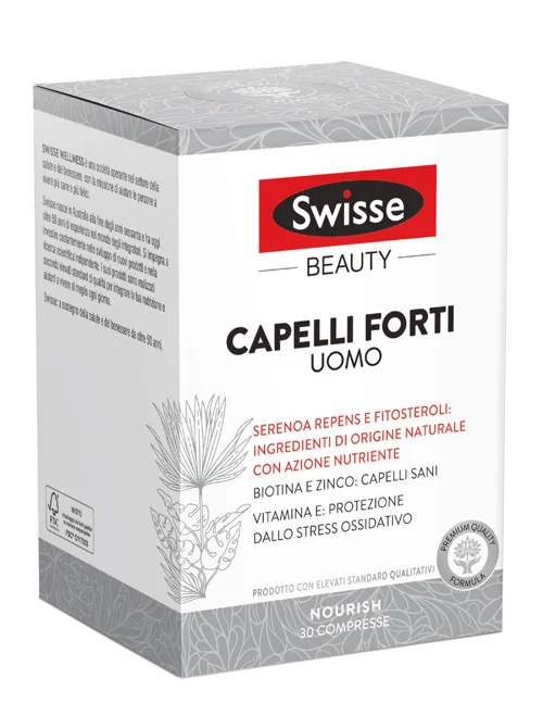 SWISSE CAPELLI FORTI UOMO 30 COMPRESSE