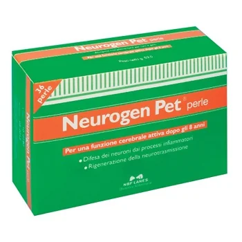 NBF LANES NEUROGEN PET INTEGRATORE SISTEMA NERVOSO CANI E GATTI 36 PERLE