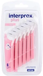 INTERPROX PLUS NANO 6 SCOVOLINI ROSA