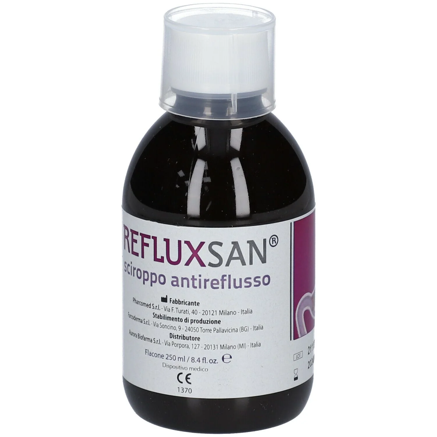 REFLUXSAN SCIROPPO ANTIREFLUSSO 250 ML