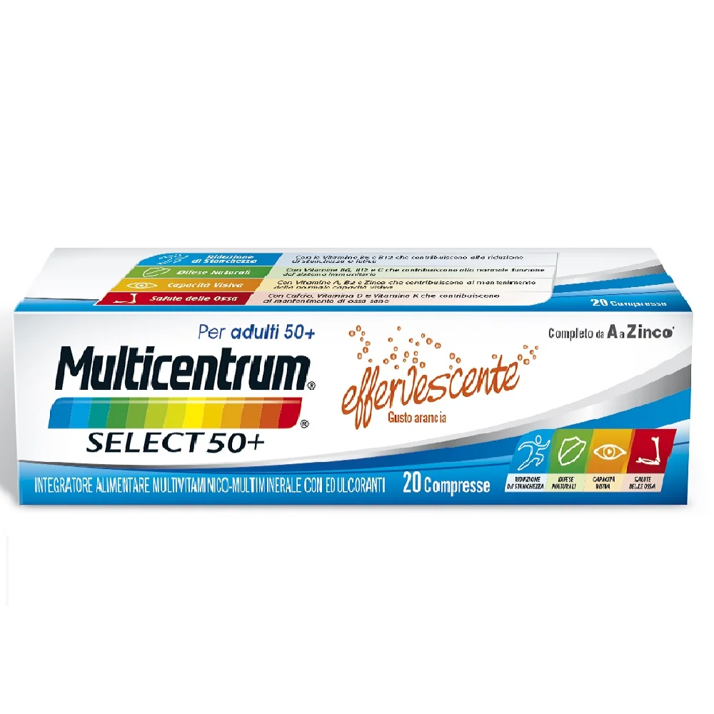 Multicentrum Select Eff 20 Compresse Multivitaminico