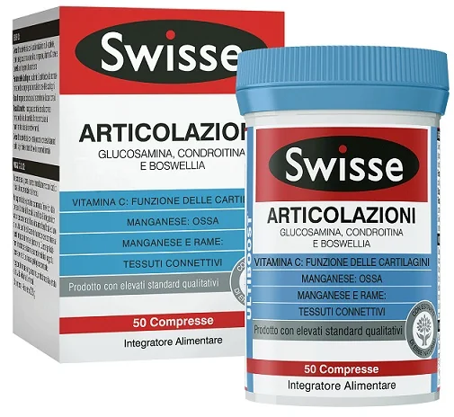 SWISSE ARTICOLAZIONI INTEGRATORE CARTILAGINE 50 COMPRESSE