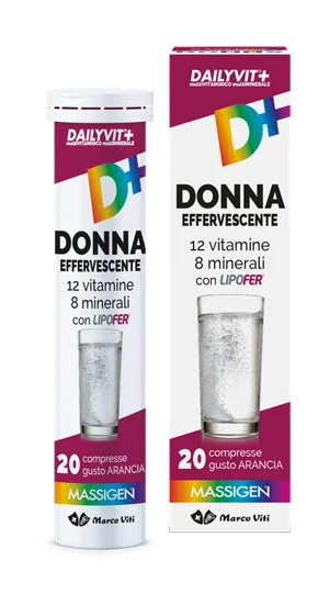 MASSIGEN DAILYVIT+ DONNA 20 COMPRESSE EFFERVESCENTI