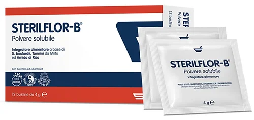 STERILFLOR-B BUSTE 12 4G