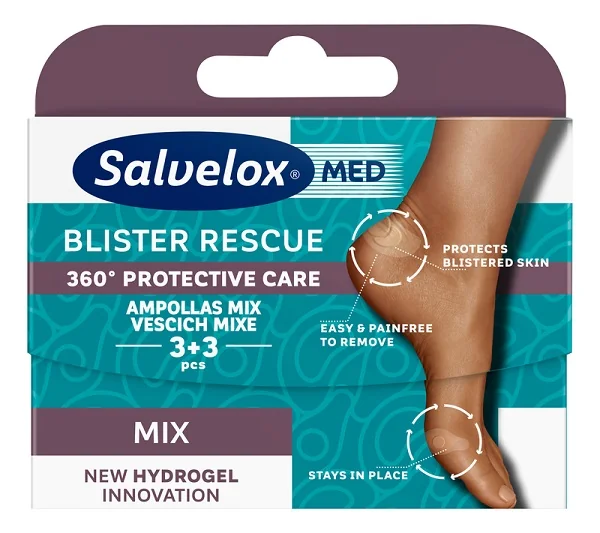 SALVELOX BLISTER RESCUE VESCICHE MIX 3+3PZ