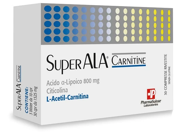 SUPERALA CARNITINE COMPR 30