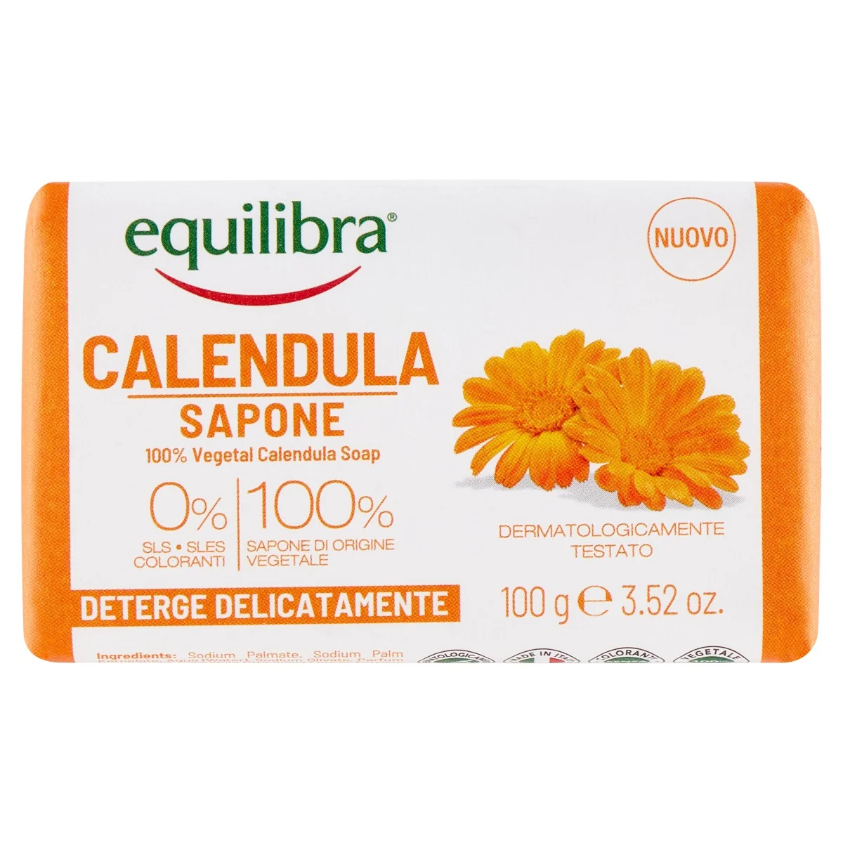 EQUILIBRA CALENDULA SAPONE VEGETALE 100 G