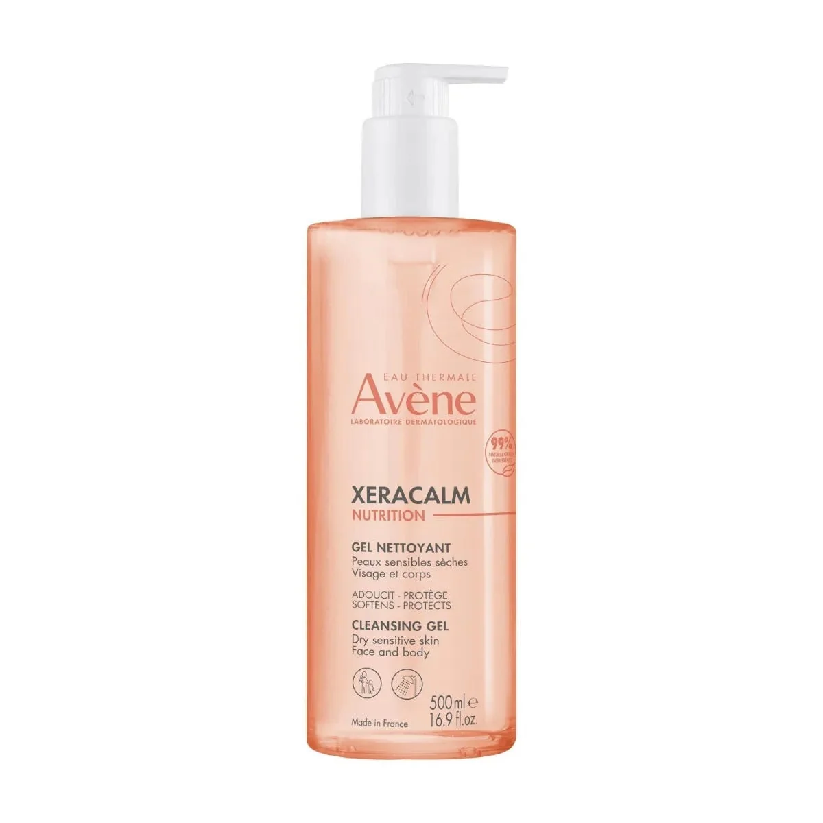 AVENE XERACALM NUTRITION GEL DETERGENTE 500 ML