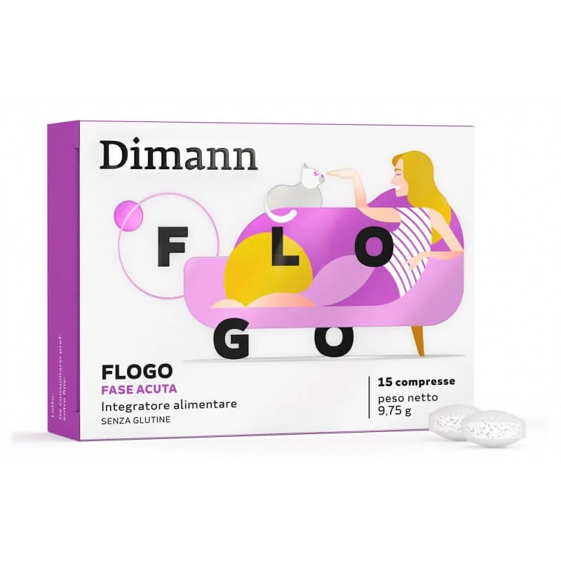 DIMANN FLOGO 15 COMPRESSE