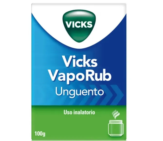 Vicks Vaporub Vasetto da 100 g Per Raffreddore, Mal Di Gola, Tosse E Naso Chiuso