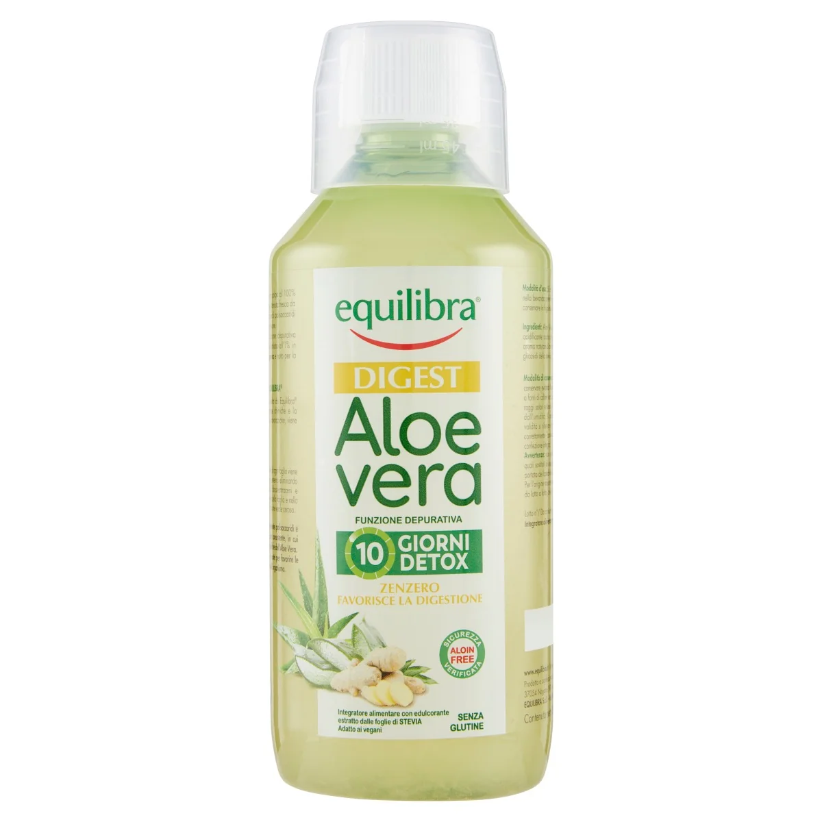 EQUILIBRA ALOE VERA DIGEST ZENZERO 500 ML