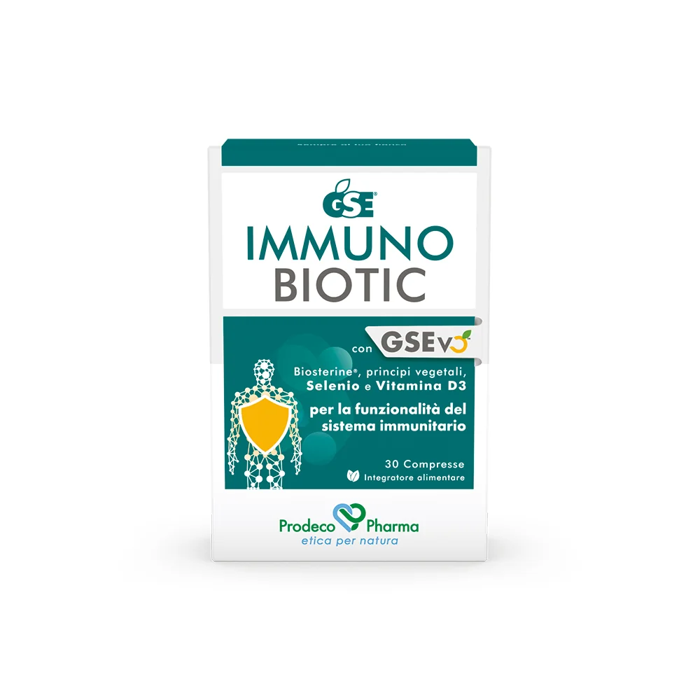 GSE IMMUNOBIOTIC 30 COMPRESSE