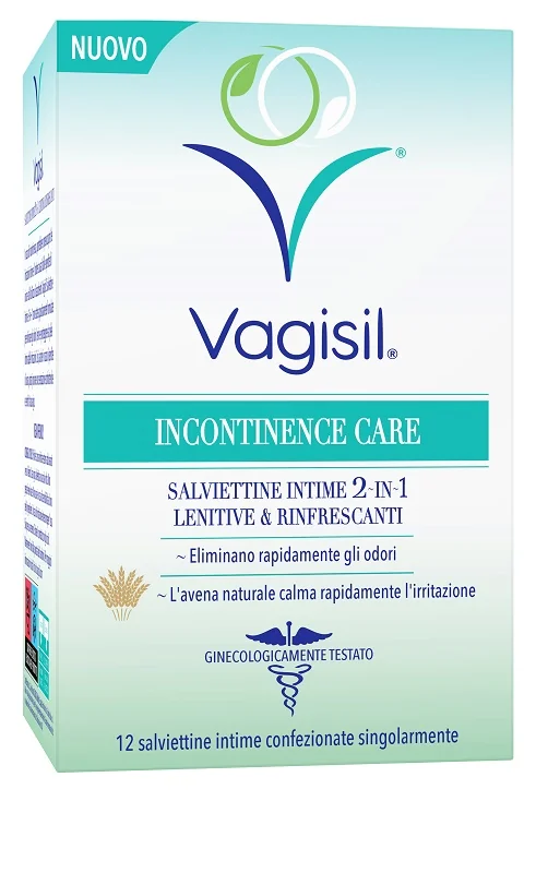 VAGISIL INCONTINENCE C SALVIETTE INTIME