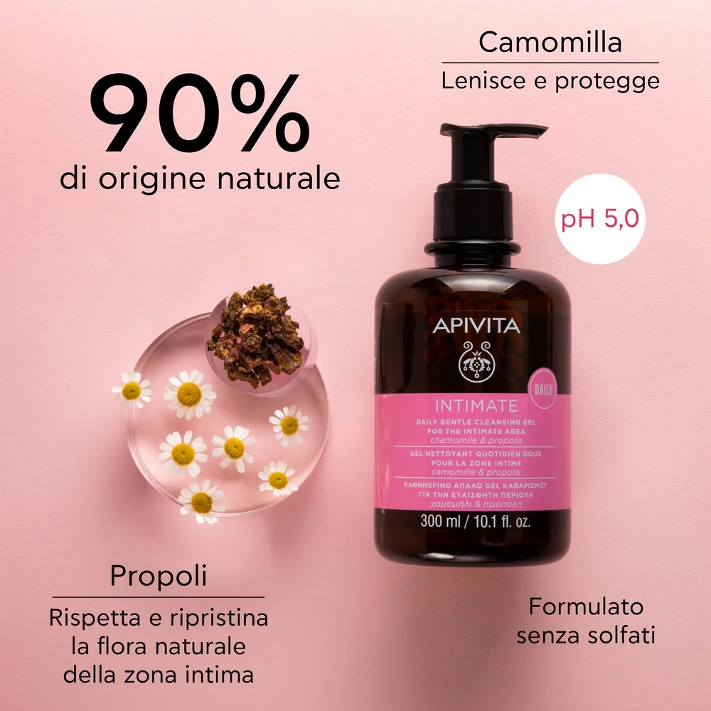 Apivita Intimate Daily 300 Ml 2023 Detergente Intimo Delicato