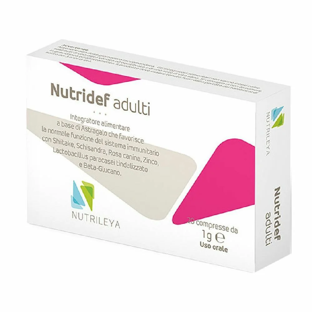 NUTRIDEF ADULTI 20 COMPRESSE