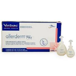 VIRBAC ALLERDERM SPOT-ON TRATTAMENTO CUTANEO 6 PIPETTE 4 ML