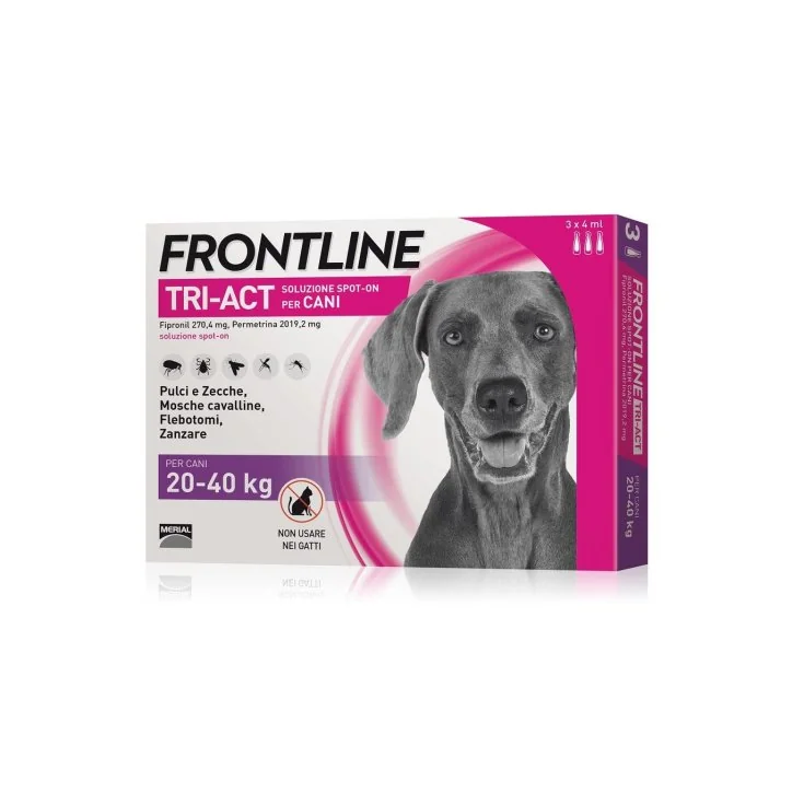 Frontline Triact 3 Pipette L 2040 Kg 