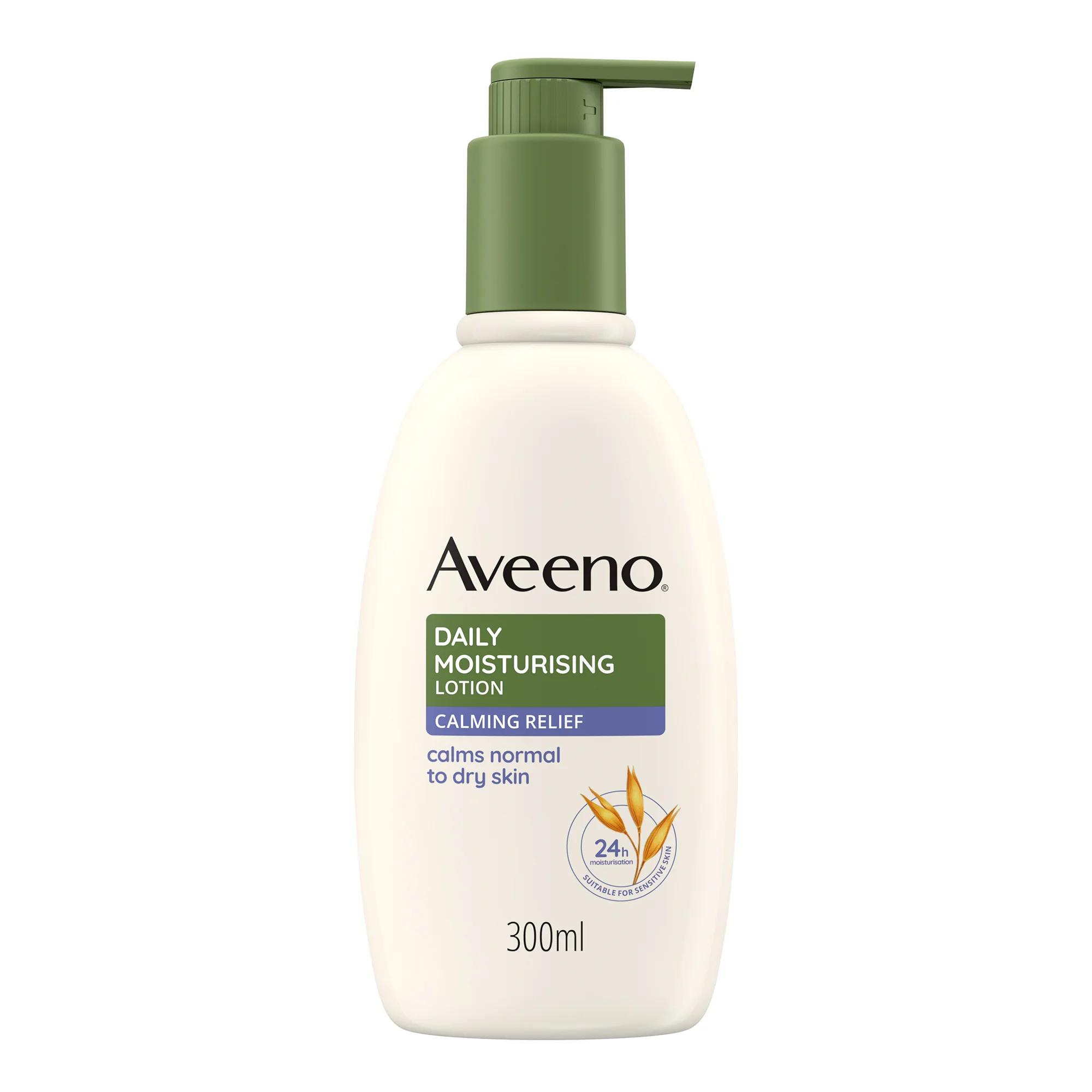 Aveeno Daily Moisturising Crema Corpo Idratante Lavanda 300 ml Per pelli normali normali, secche e sensibili