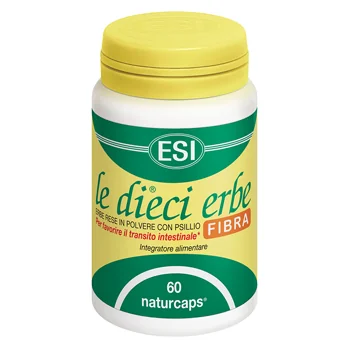 ESI LE DIECI ERBE FIBRA INTEGRATORE TRANSITO INTESTINALE 60 NATURCAPS