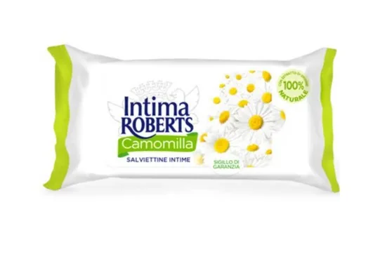 INTIMA ROBERTS SALVIETTINE INTIME CAMOMILLA 12 PEZZI