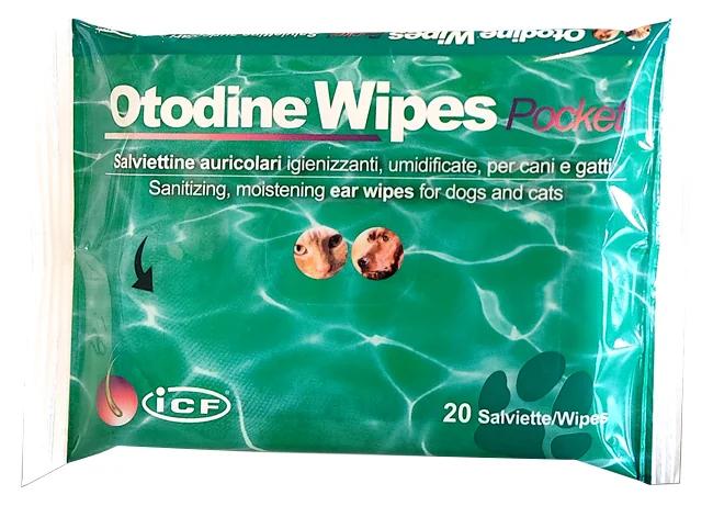 OTODINE WIPES POCKET 20