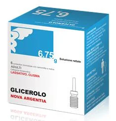 GLICEROLO NOVA ARGENTIA 6,75 G SOLUZIONE RETTALE 6 MICROCLISMI