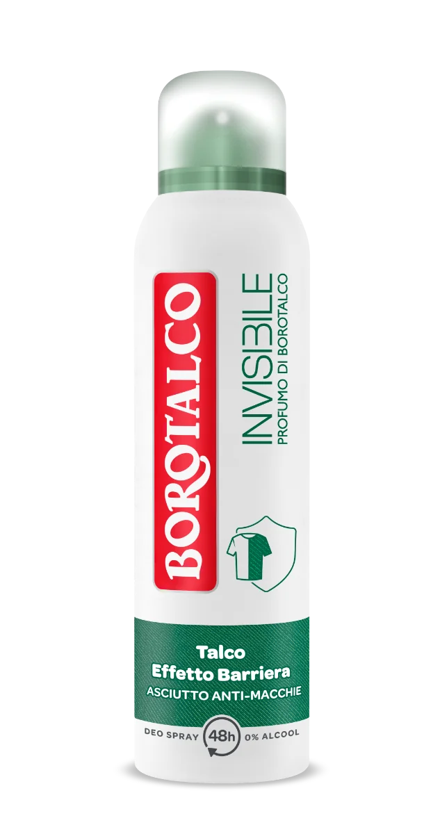 BOROTALCO DEO SPRAY INVISIBILE VERDE 150 ML