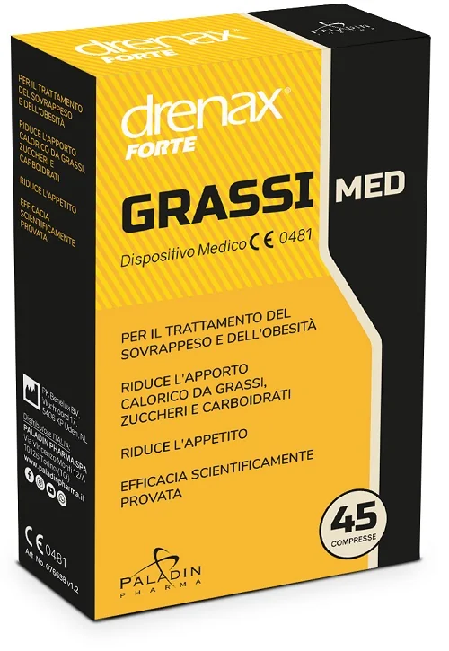 DRENAX FORTE GRASSI MED 45 COMPRESSE