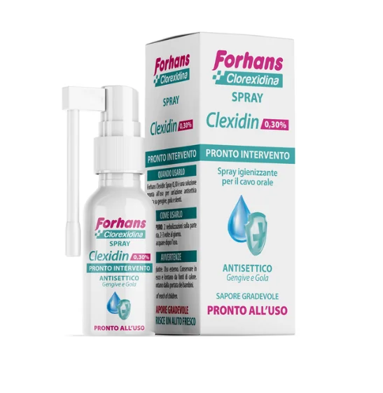 FORHANS CLEXIDIN SPRAY ANTISETTICO 50 ML