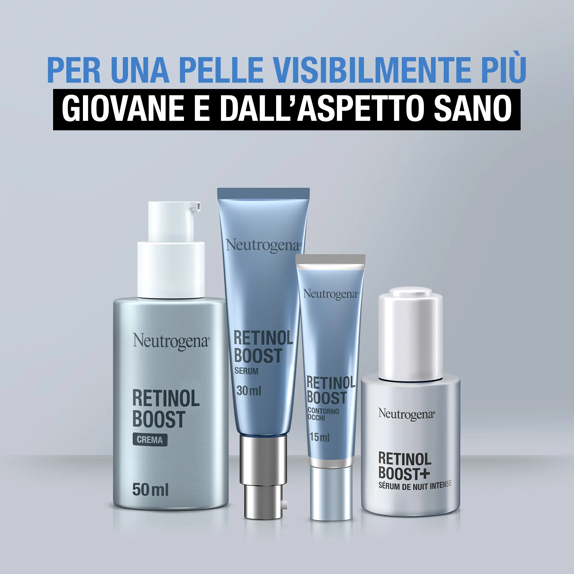 Neutrogena Retinool Boost Crema Viso 50 Ml Azione Anti Age