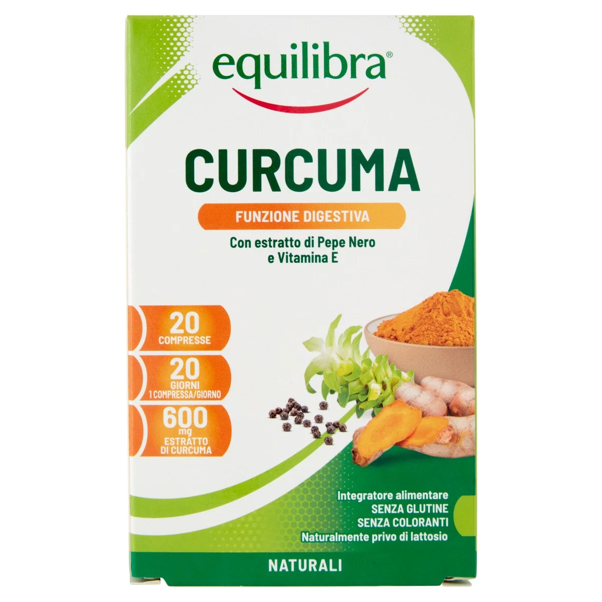 EQUILIBRA CURCUMA 20 COMPRESSE