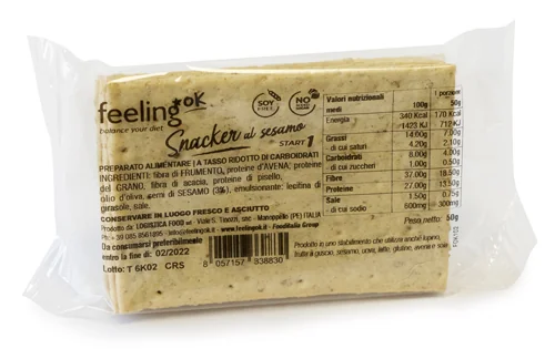 FEELING OK SNACKER SESAMO 50 G