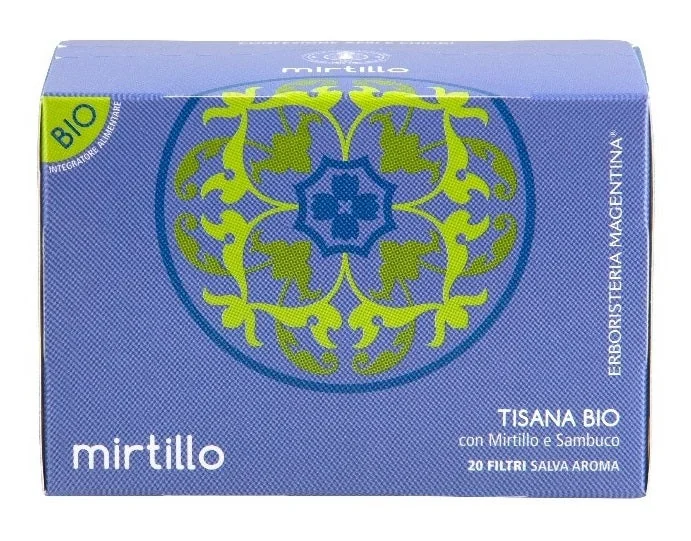 ERBORISTERIA MAGENTINA TISANA MIRTILLO BIO 20 FILTRI