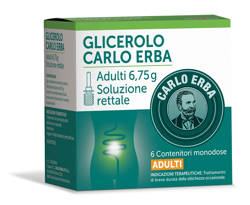 CARLO ERBA GLICEROLO ADULTI 6 CLISMI