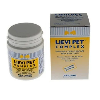 NBF LANES LIEVI PET COMPLEX INTEGRATORE DI VITAMINA B CANI E GATTI 70 TAVOLETTE