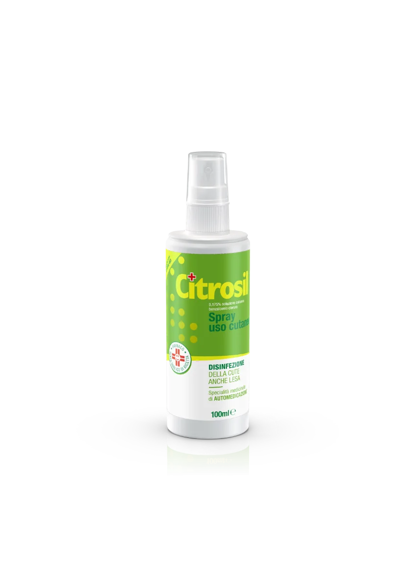 CITROSIL SPRAY DISINFETTANTE 0,175% BENZALCONIO CLORURO 100 ML