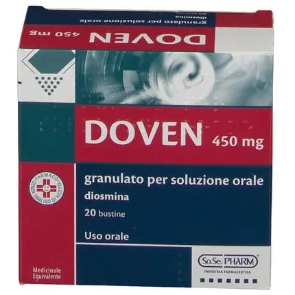 DOVEN 450 MG DIOSMINA 20 BUSTINE