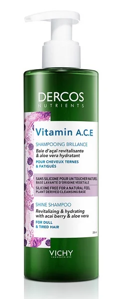 VICHY DERCOS NUTRIENTS VITAMIN ACE SHAMPOO ILLUMINANTE 250 ML