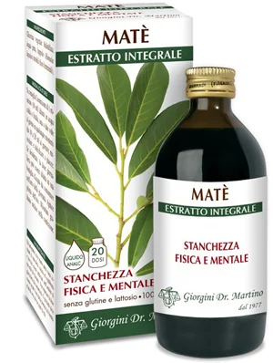 MATE' ESTRATTO INTEGRALE 200 ML