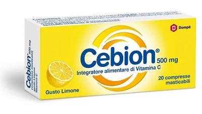 CEBION LIMONE INTEGRATORE DI VITAMINA C 20 COMPRESSE MASTICABILI