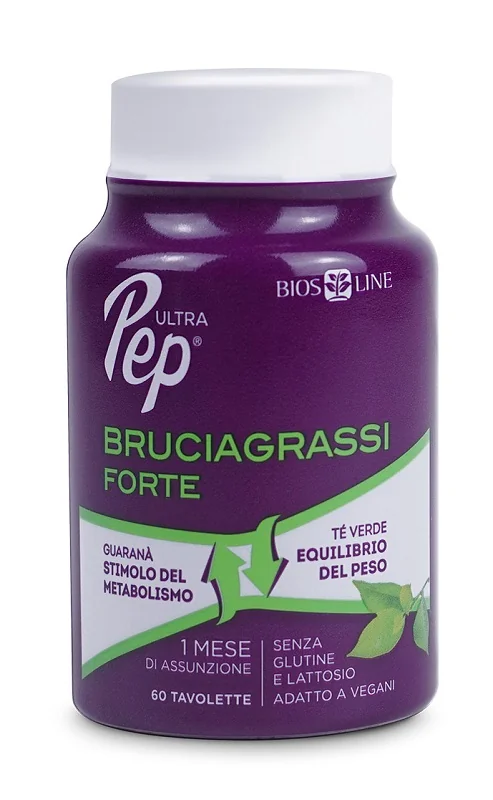 ULTRA PEP BRUCIAGRASSI FORTE 60 TAVOLETTE